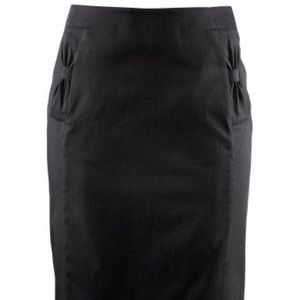 h&m pocket bow pencil skirt